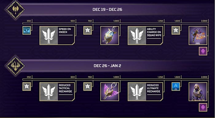 Free Reward Tracker in Apex Legends Uprising Collection Event
